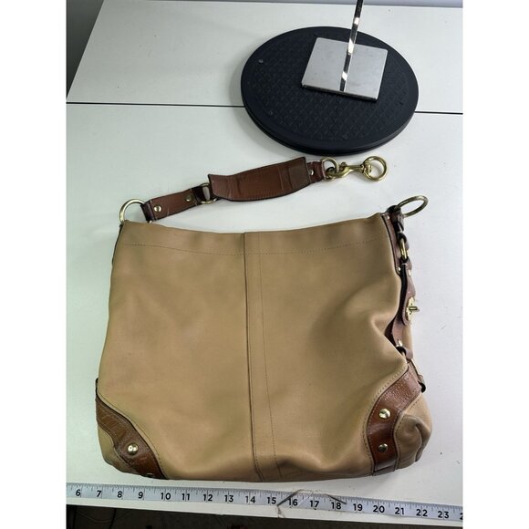 COACH Y2K Vintage Carly Large Slouchy Hobo Bag Leather Shoulder Purse 10616 - Picture 2 of 9